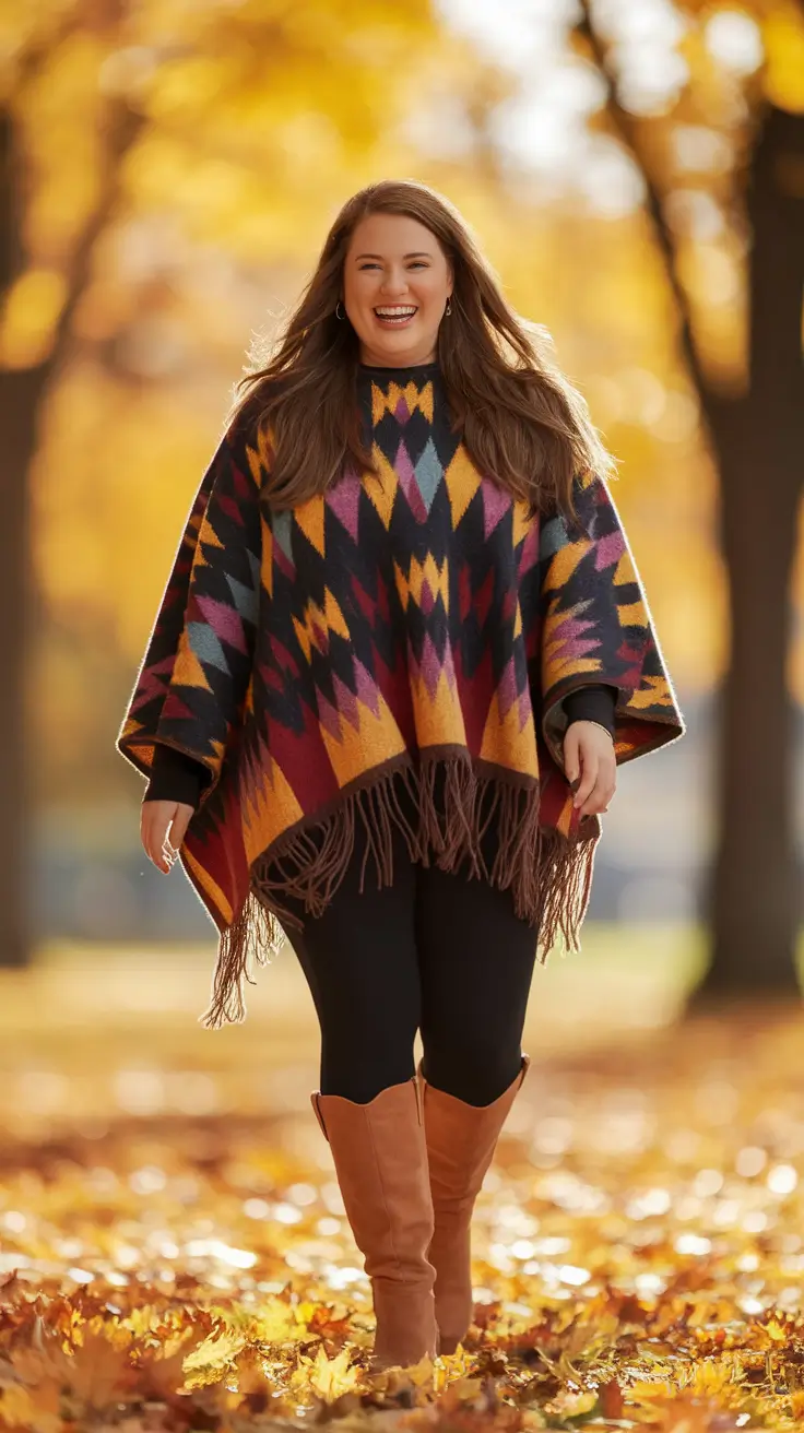 plus size fall fashion Boho Fall Vibes That Spark Joy