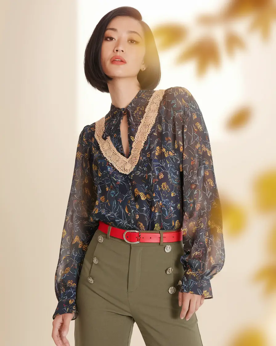 early fall outfits Whimsical Vintage with a Modern Twist