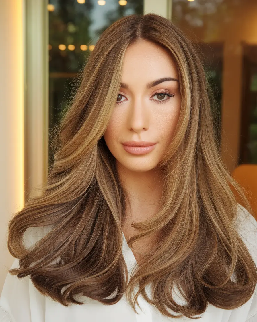 Fall 2025 Hair Colors for Warm Skin Tones Honey Blonde with Dimensional Warmth