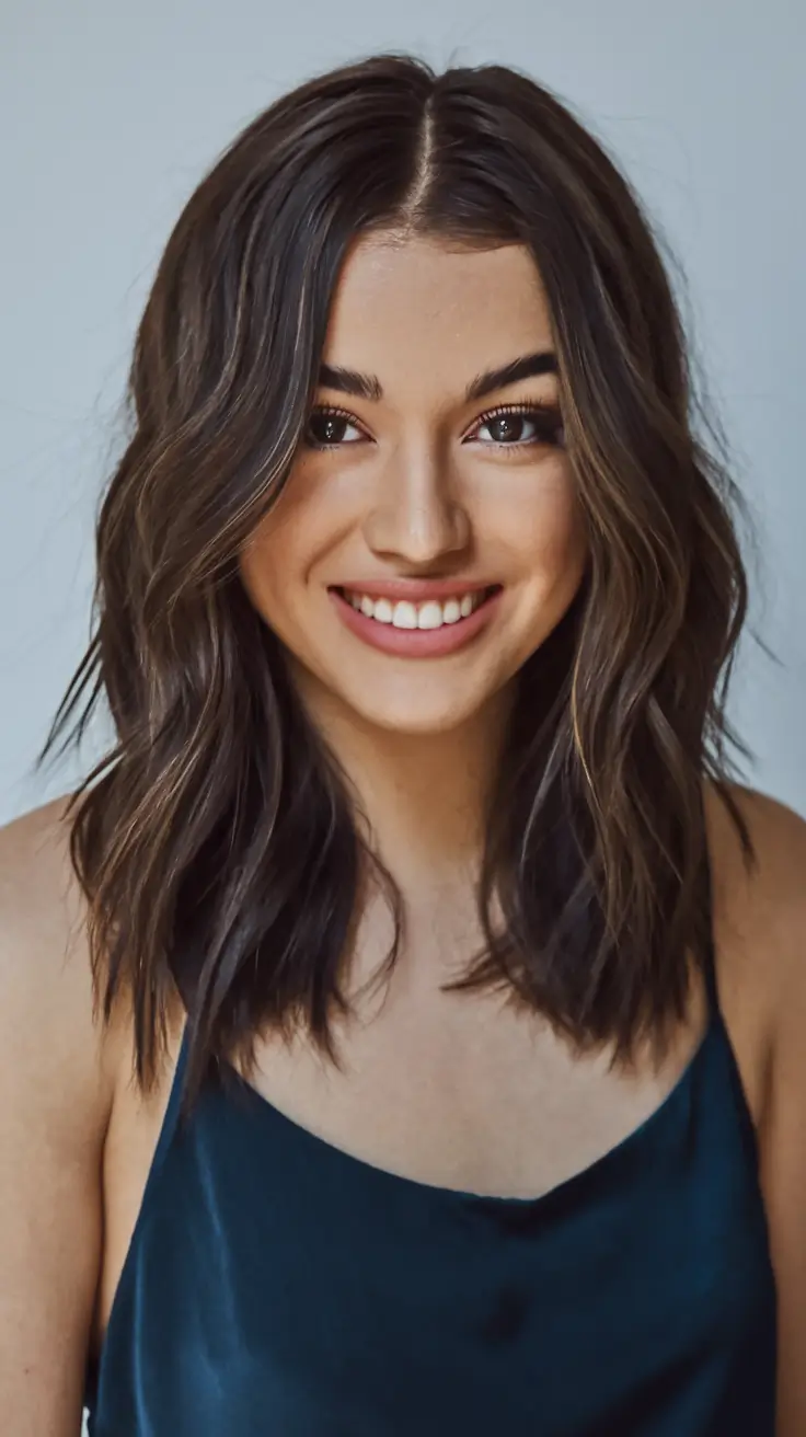 fall hairstyle for medium hair+Effortless Texture for Fall Mornings