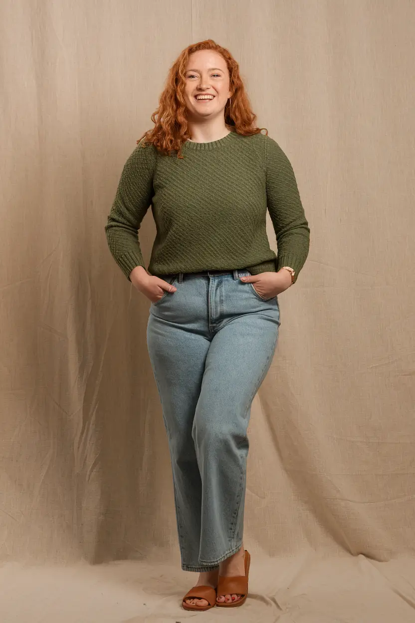 mom outfits for fall Fall Texture Meets Casual Confidence