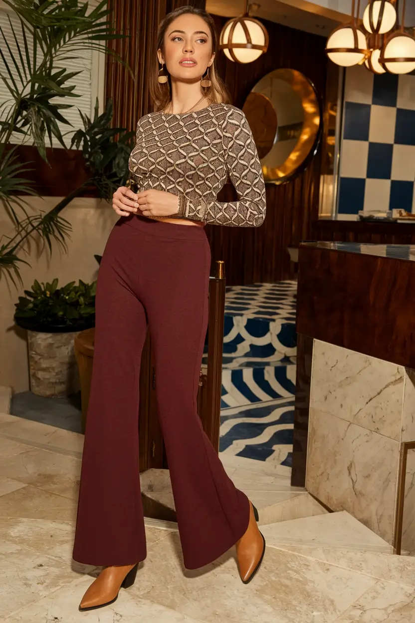 mom outfits for fall Moody Neutrals with a Retro Flair