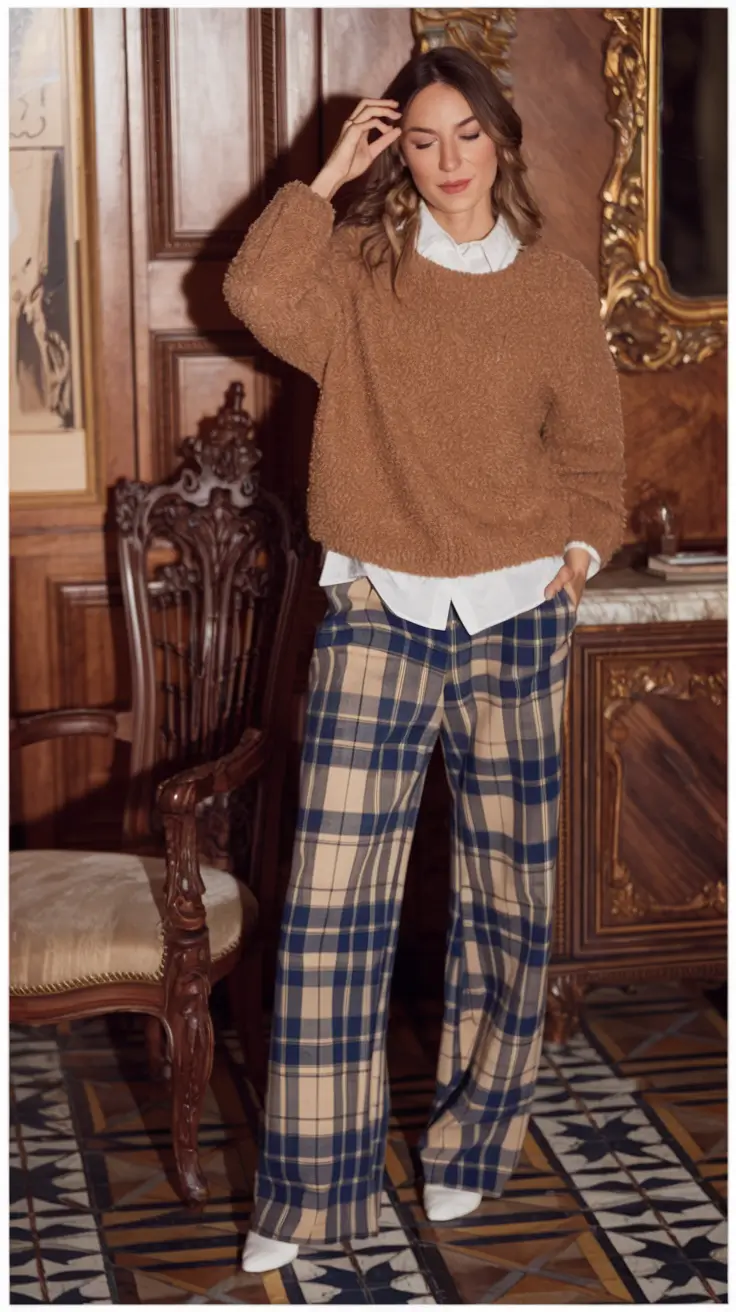 mom outfits for fall Prep School Meets Cozy Cabin