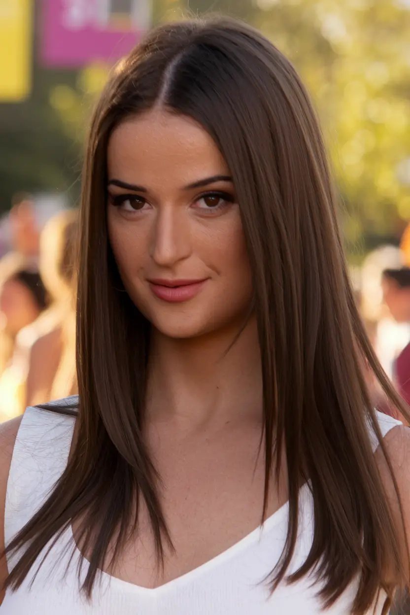 Fall Hair Color Ideas for Brunette 2025 Sunlit Mocha Lengths