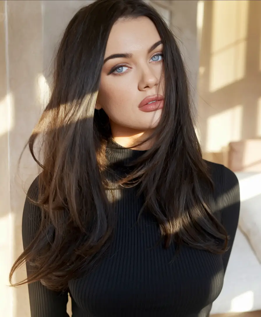 Fall Hair Color Ideas for Brunette 2025 Espresso Velvet Glow
