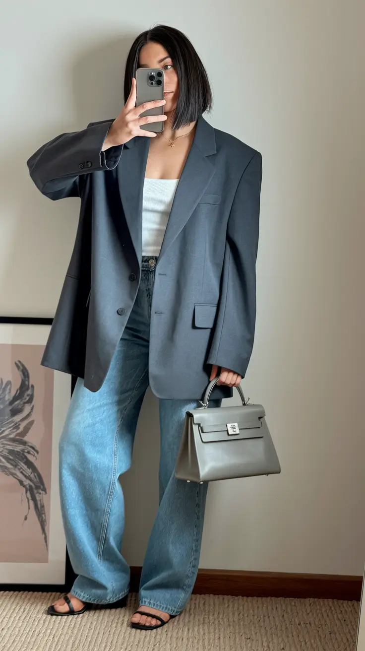 fall fashion trends women work 2025 Oversized Blazers with Weekend Ease