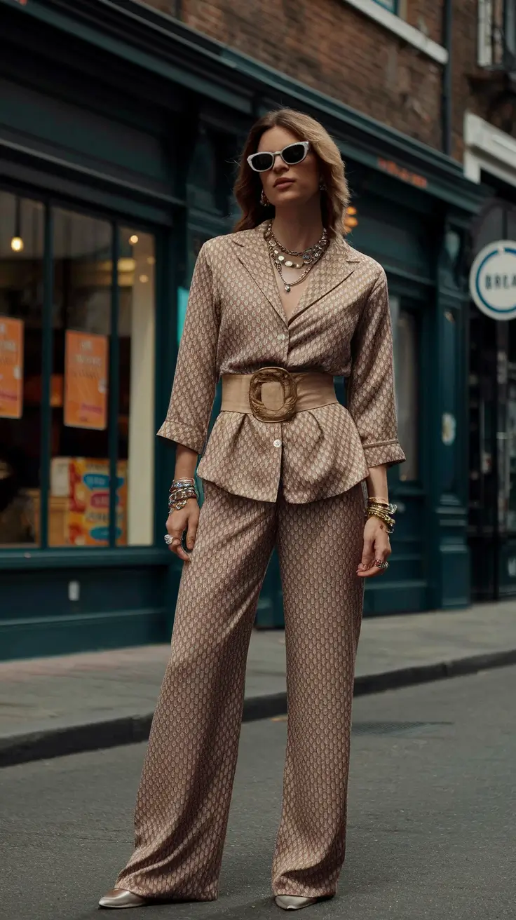 fall fashion trends women 2025 Soft Luxe Power Set