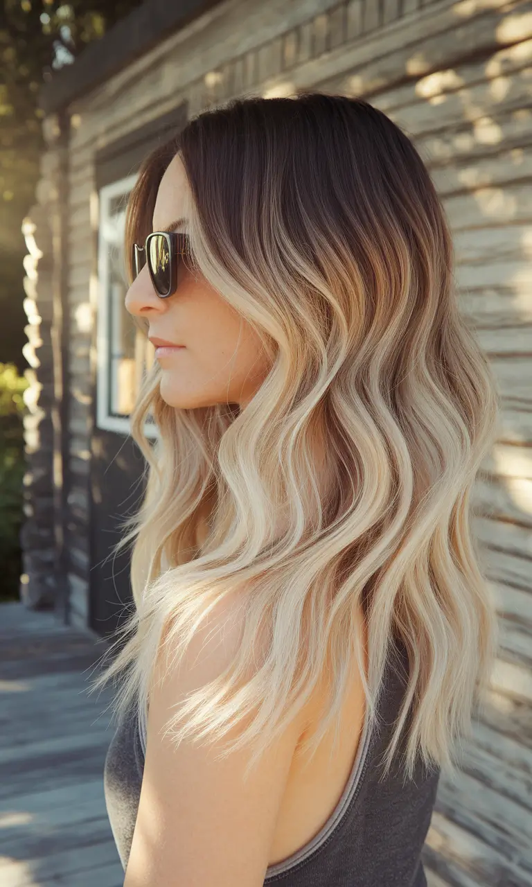 Must-Try Fall Blonde Hair Colors for 2025 – Sun-Melt Caramel Balayage Flow