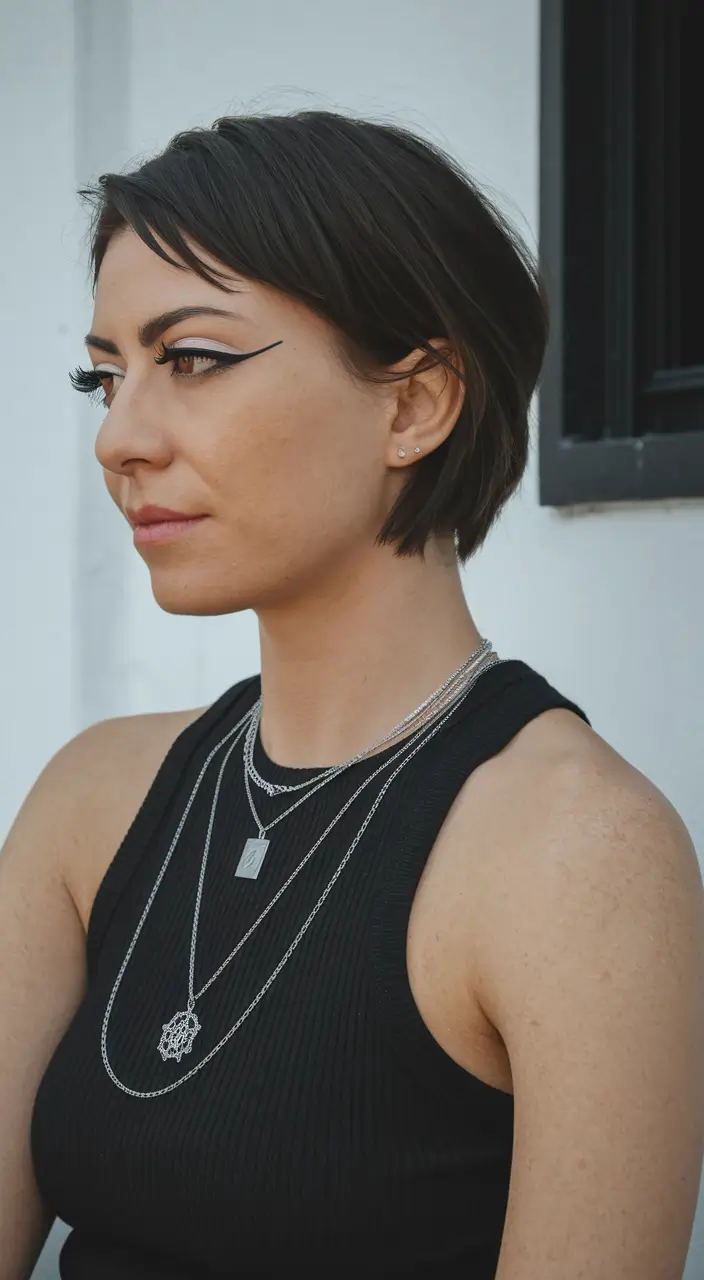 fall short haircuts Textured and Edgy with a Modern Kick