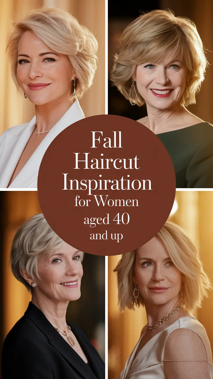 Fresh Fall 2025 Haircuts for Women Over 40 That Are Stylish, Modern, and Totally Wearable