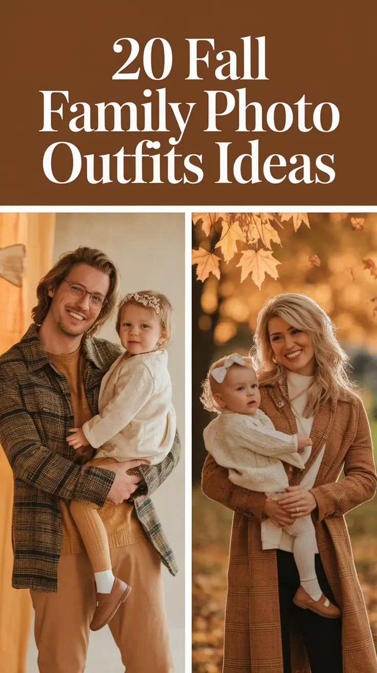 Fall Family Photo Outfits Ideas 2025: Stylish & Cozy Looks for Every Season Mood