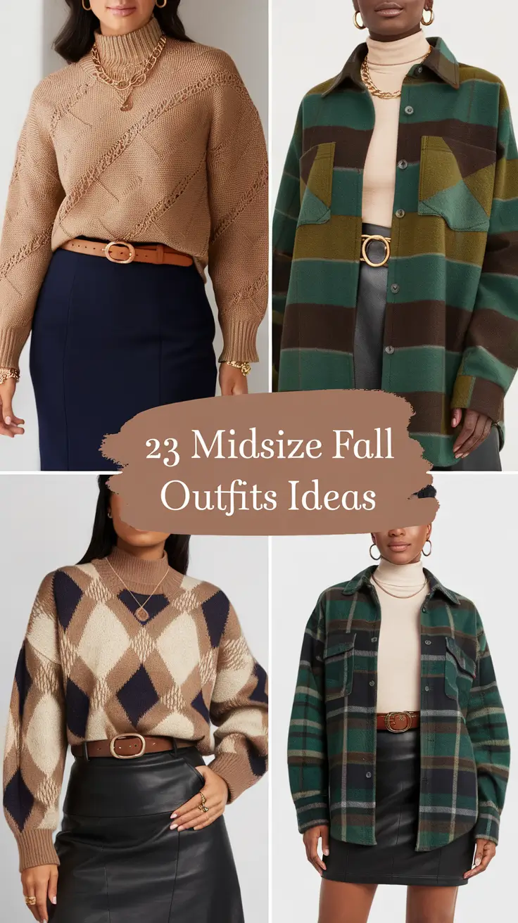 Midsize Fall Outfits Ideas 2025 That Feel Effortless, Chic, and Totally You