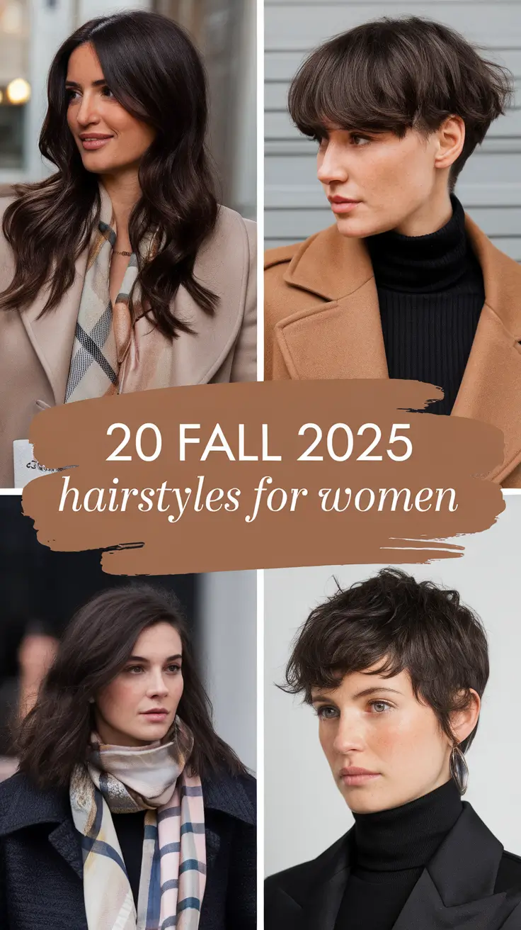 Fall 2025 Hairstyles for Women That Feel Effortless, Chic, and Made for the Rainy Season