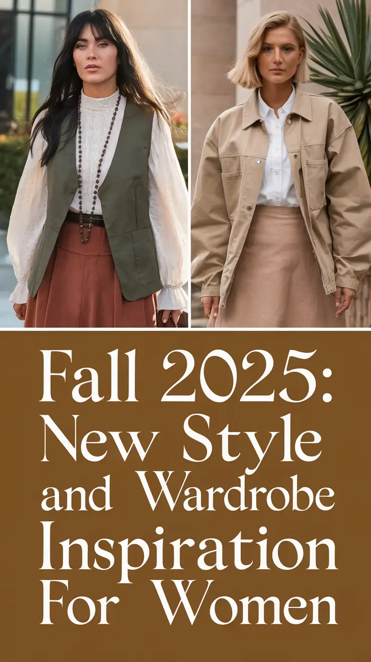 Fall 2025: New Style and Wardrobe Inspiration for Women