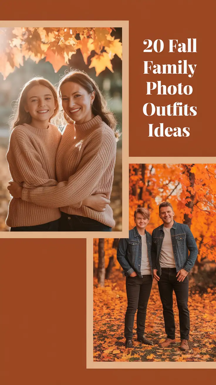 Fall Family Photo Outfits Ideas 2025: Stylish & Cozy Looks for Every Season Mood
