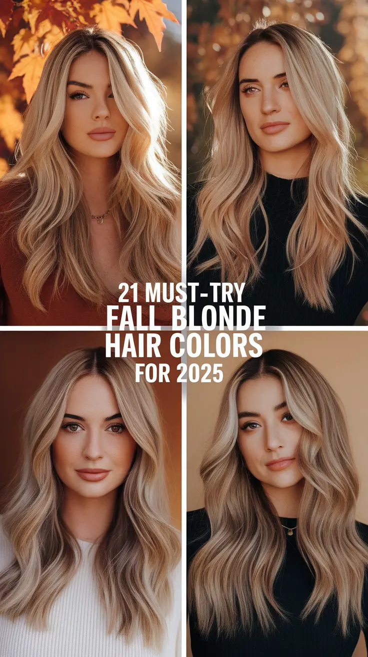 Must-Try Fall Blonde Hair Colors for 2025 That Will Elevate Every Look