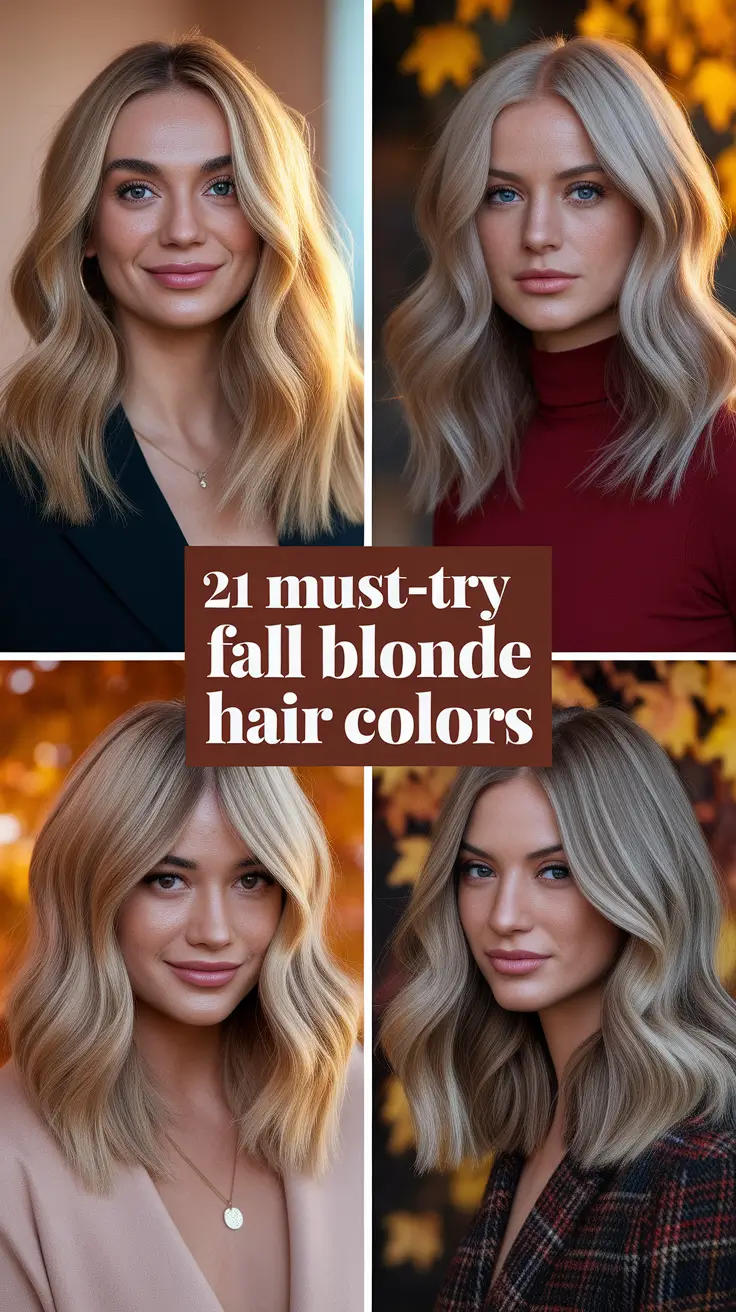 Must-Try Fall Blonde Hair Colors for 2025 That Will Elevate Every Look