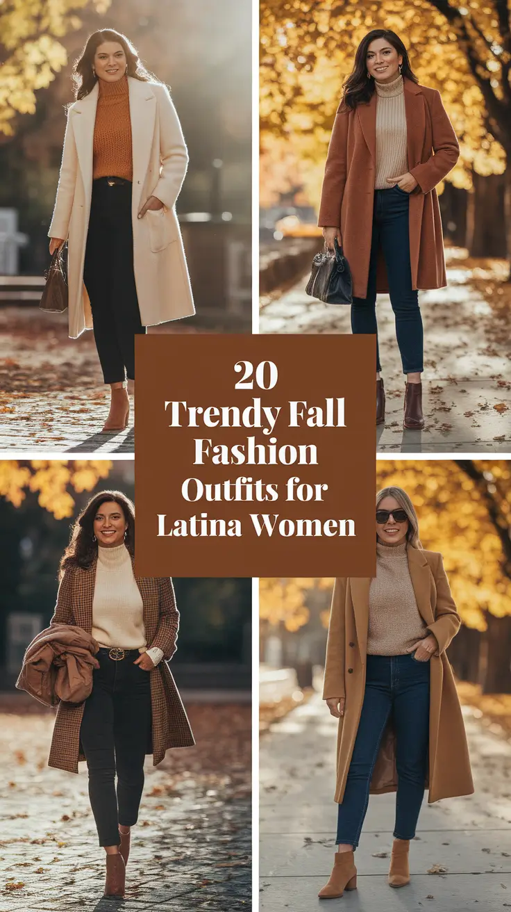 Trendy Fall Fashion Outfits for Latina Women in 2025: Bold Looks, Warm Colors & Personal Style
