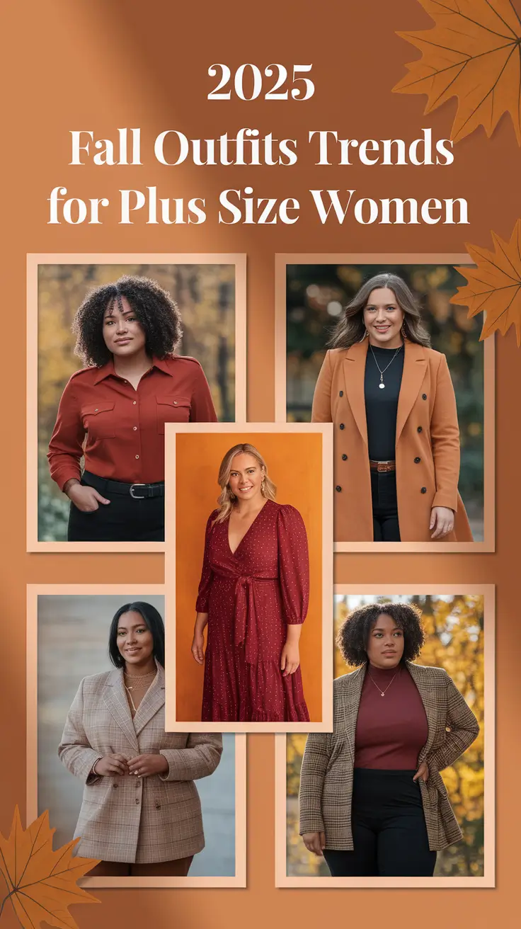 2025 Fall Outfits Trends for Plus Size Women: Cozy, Confident & Chic Looks for Every Occasion