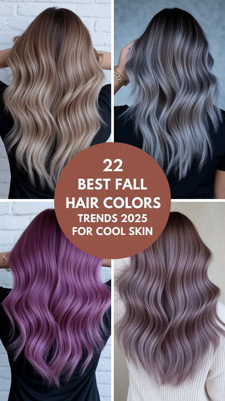 Best Fall Hair Colors Trends 2025 for Cool Skin: Elegant Ideas for Pale and Olive Tones