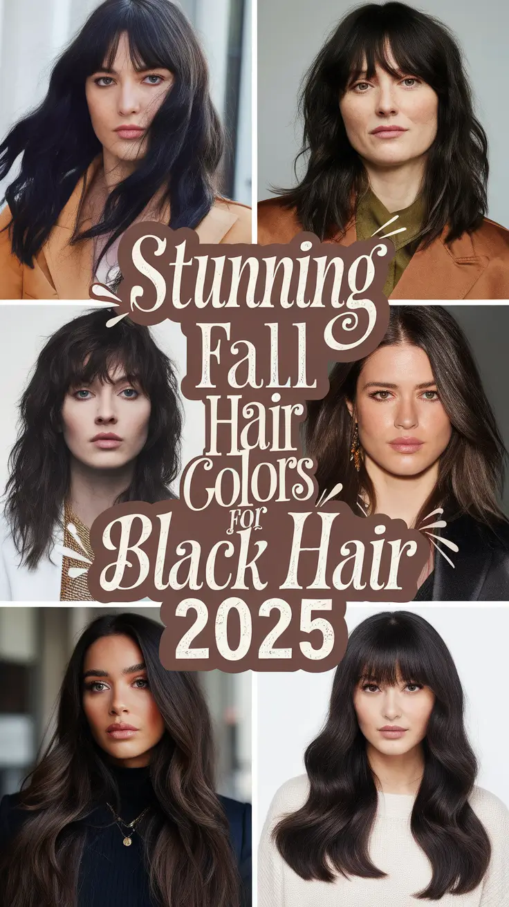 Stunning Fall Hair Colors for Black Hair 2025 That Bring Out the Best in Every Tone