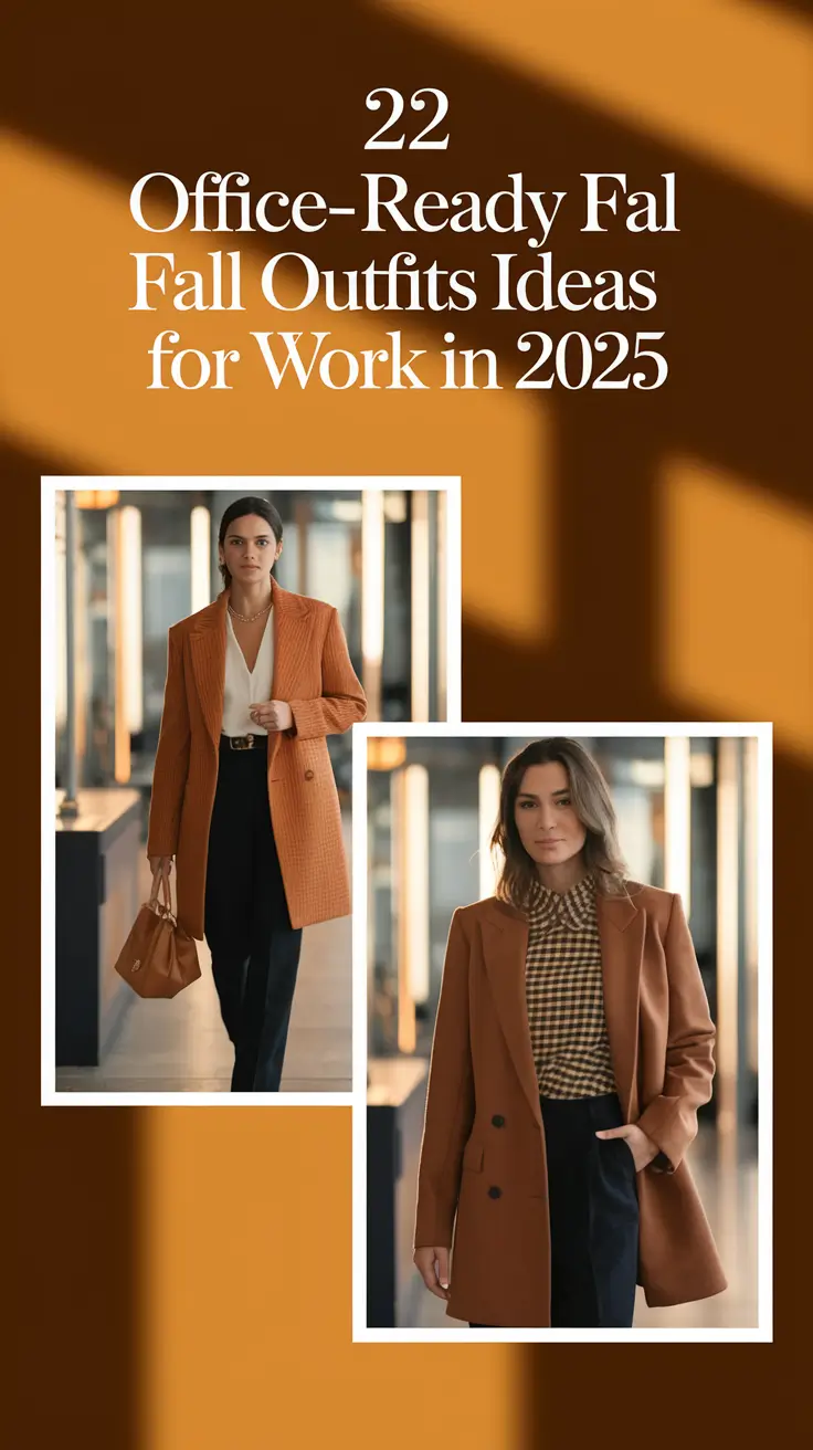 Office-Ready Fall Outfits Ideas for Work in 2025 That Are Chic and Functional