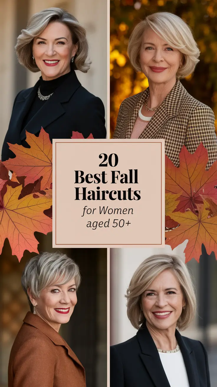 Fall 2025 Haircut That Flatter Women 50+: The Best Midlength & Short Looks of the Season