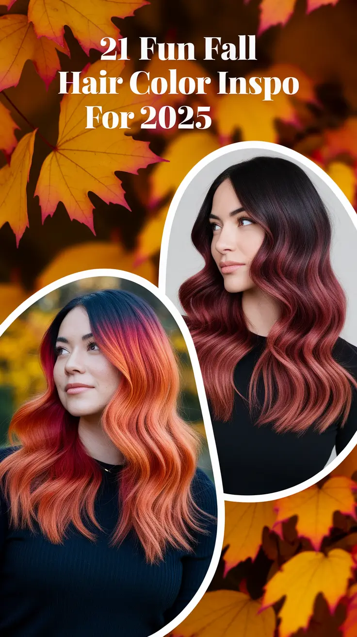 Fun Fall Hair Color Inspo for 2025: Bold Ideas for Blondes, Brunettes & Short Hair Lovers