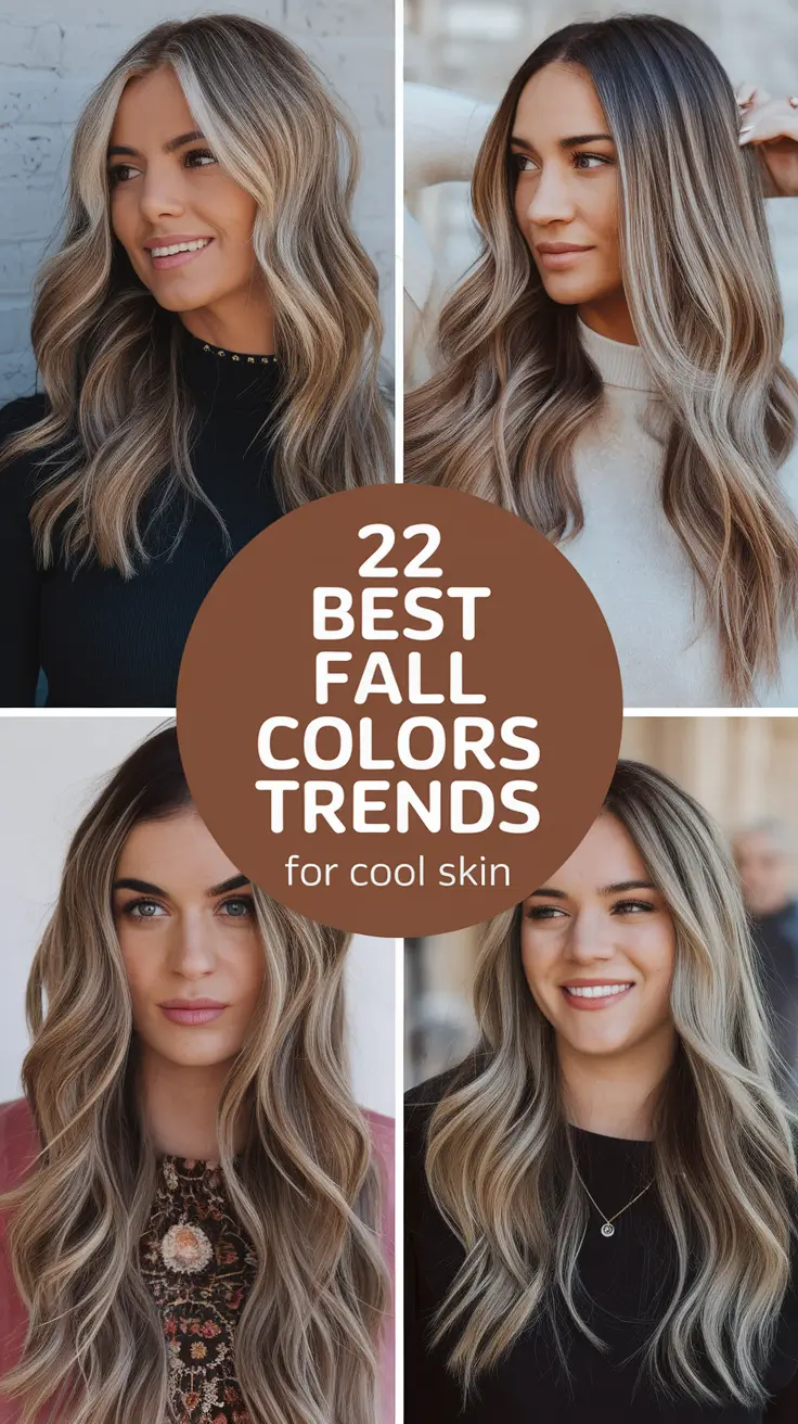 Best Fall Hair Colors Trends 2025 for Cool Skin: Elegant Ideas for Pale and Olive Tones