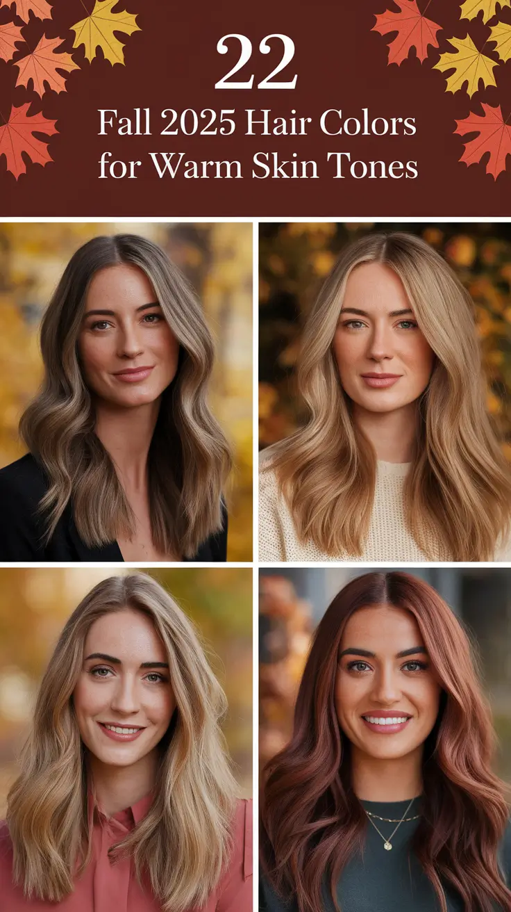 Fall 2025 Hair Colors for Warm Skin Tones That Will Light Up Your Look