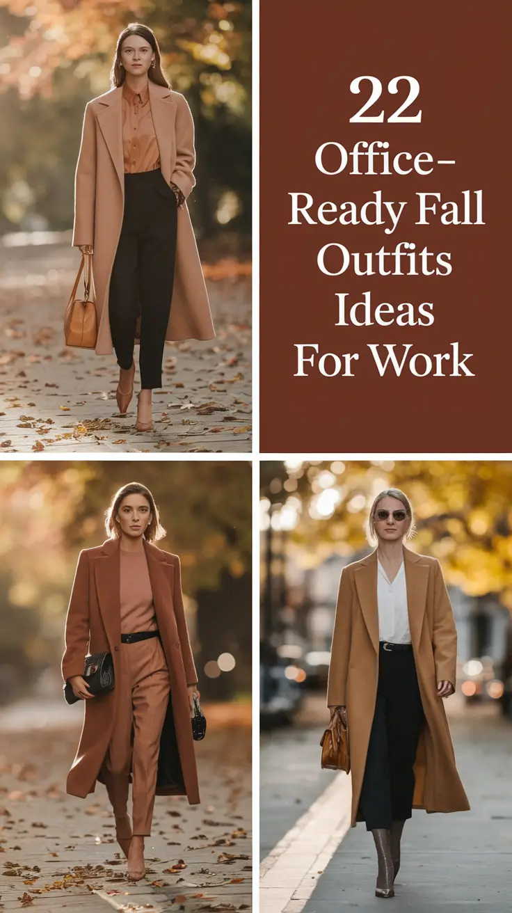 Office-Ready Fall Outfits Ideas for Work in 2025 That Are Chic and Functional