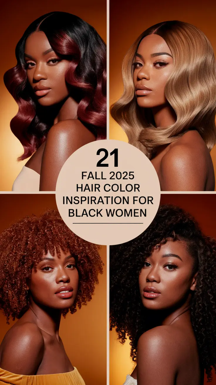 Fall 2025 Hair Color Inspiration for Black Women: Bold & Natural Trends to Try