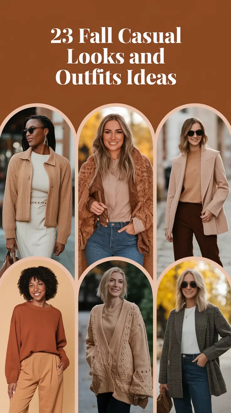 2025 Fall Casual Looks and Outfits Ideas to Copy This Season