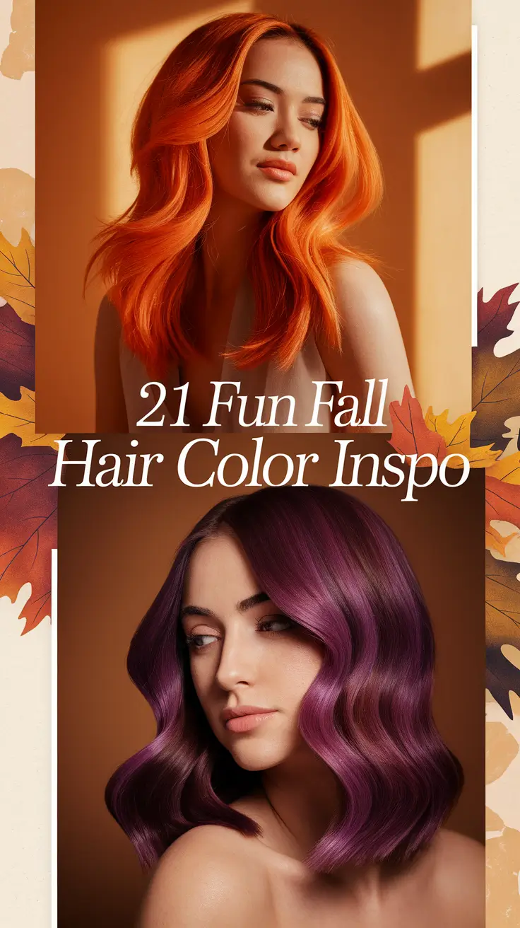 Fun Fall Hair Color Inspo for 2025: Bold Ideas for Blondes, Brunettes & Short Hair Lovers