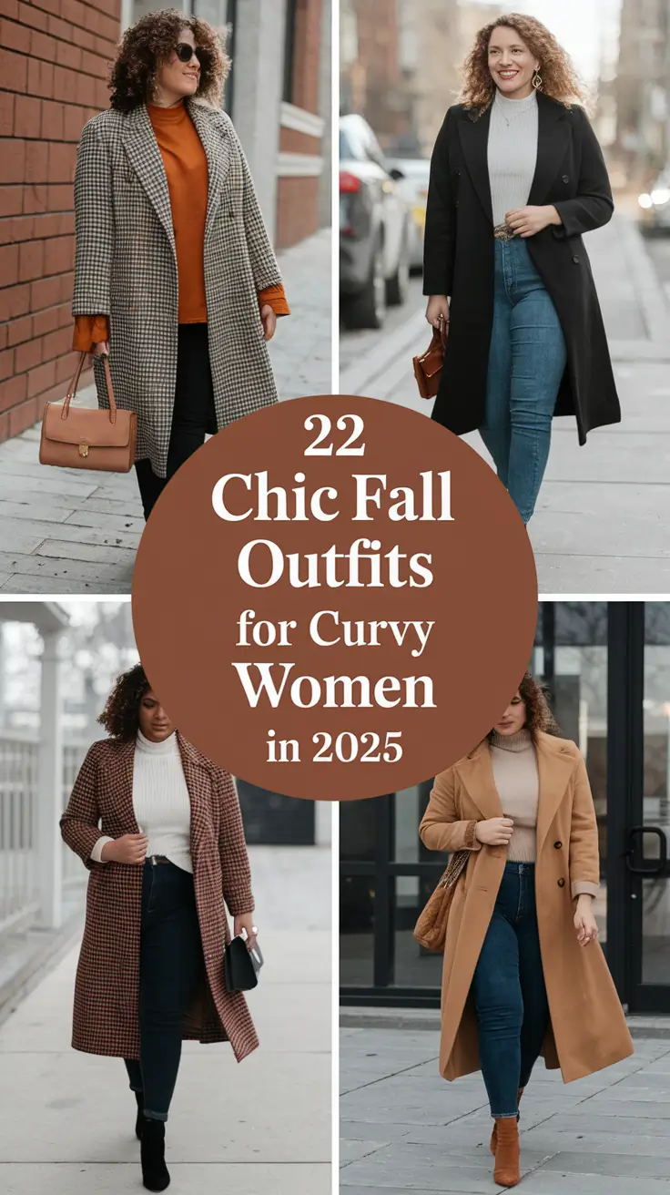 Chic Fall Outfits for Curvy Women in 2025: Casual, Dressy & Totally Wearable Looks