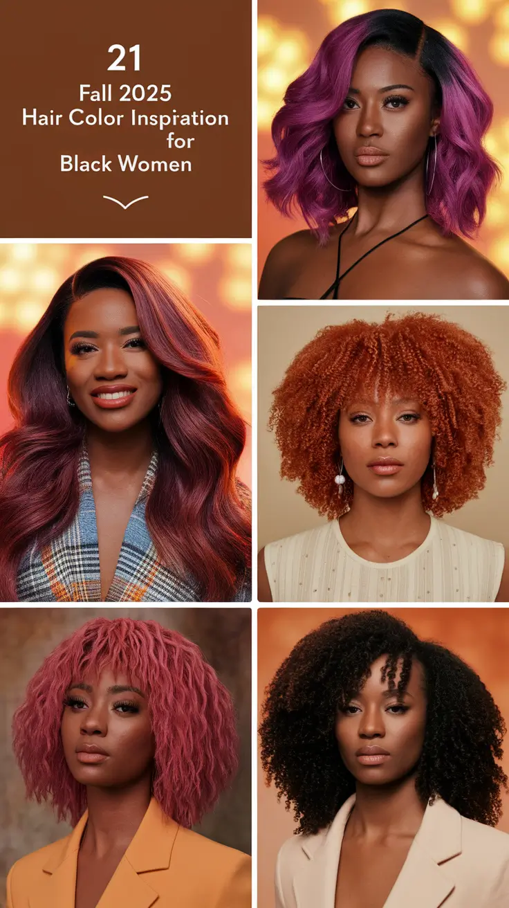 Fall 2025 Hair Color Inspiration for Black Women: Bold & Natural Trends to Try