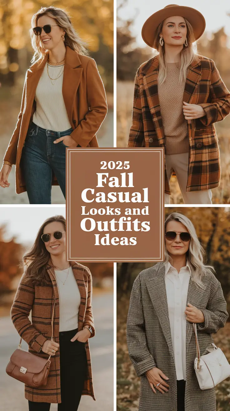 2025 Fall Casual Looks and Outfits Ideas to Copy This Season