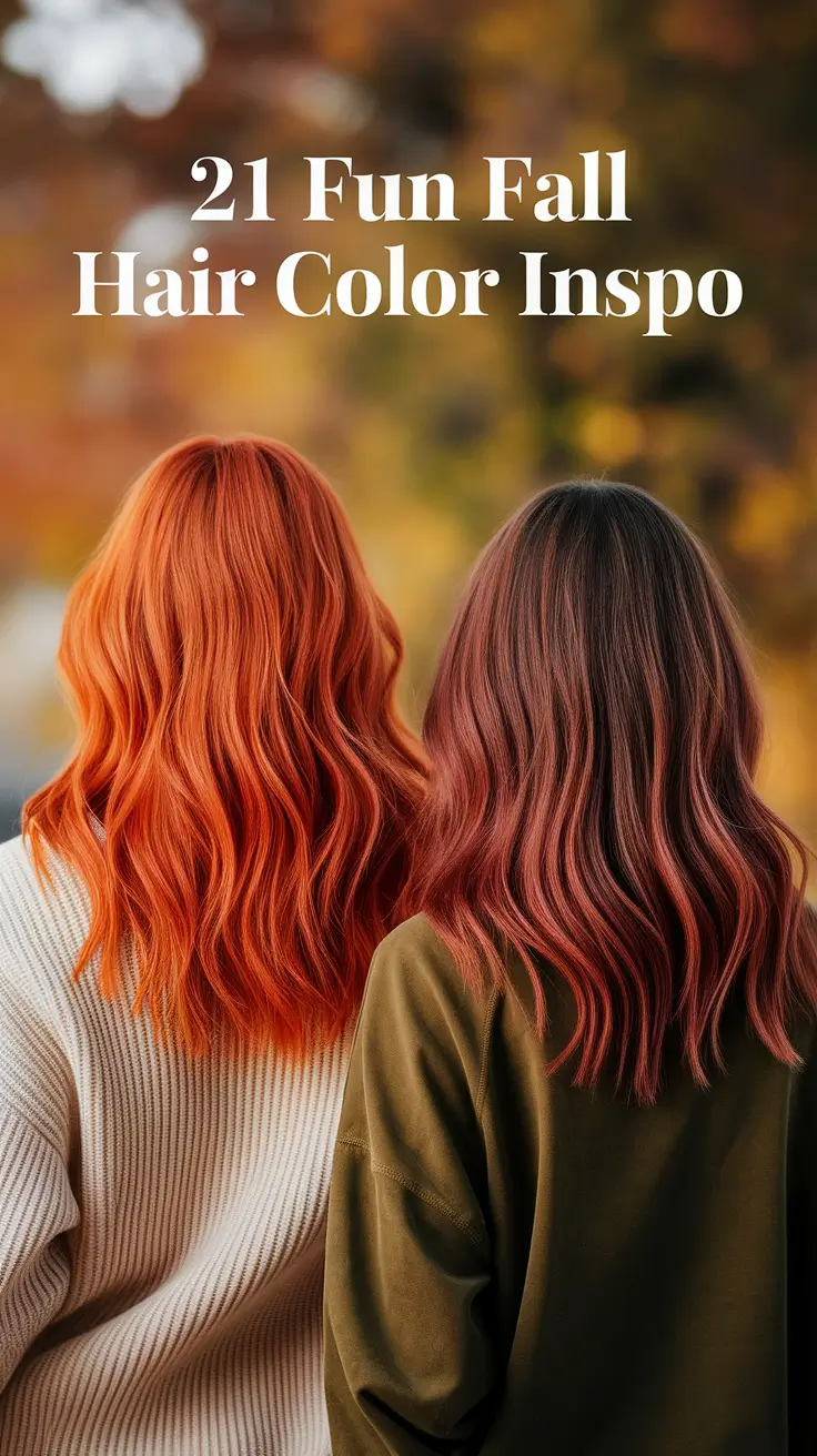 Fun Fall Hair Color Inspo for 2025: Bold Ideas for Blondes, Brunettes & Short Hair Lovers