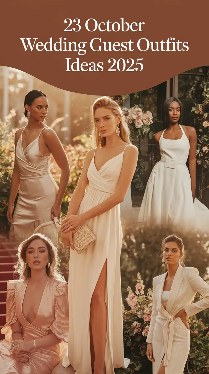 October Wedding Guest Outfits Ideas 2025 That Are Chic, Warm, and Unforgettable