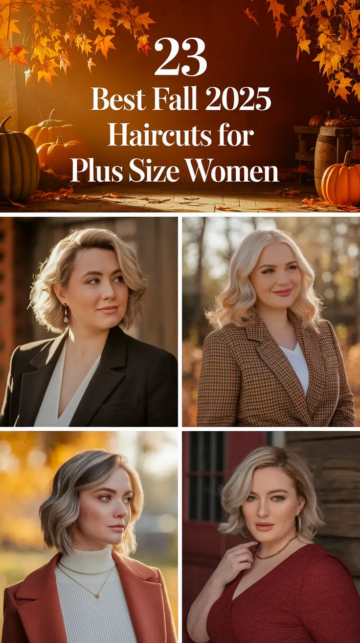 Best Fall 2025 Haircuts for Plus Size Women: Stylish Cuts That Flatter Every Curve