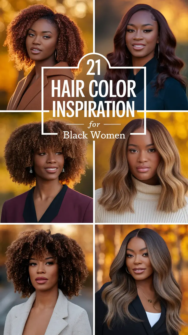 Fall 2025 Hair Color Inspiration for Black Women: Bold & Natural Trends to Try