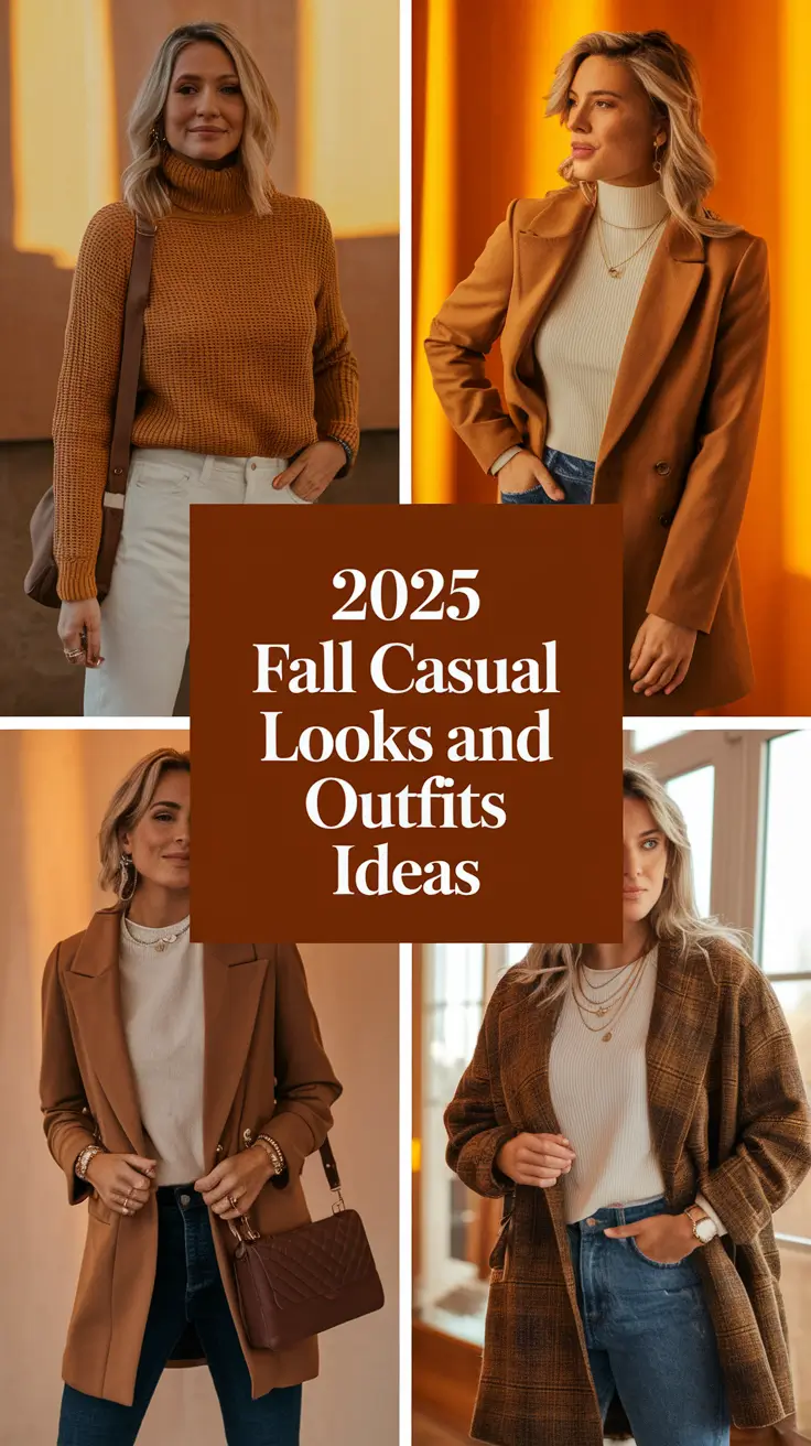 2025 Fall Casual Looks and Outfits Ideas to Copy This Season