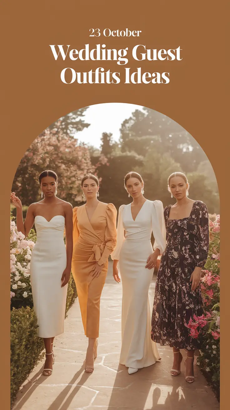 October Wedding Guest Outfits Ideas 2025 That Are Chic, Warm, and Unforgettable
