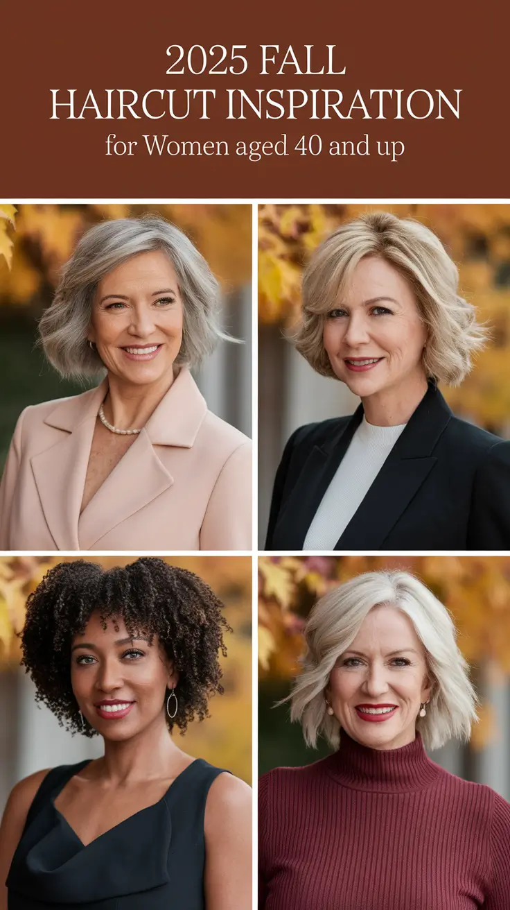 Fresh Fall 2025 Haircuts for Women Over 40 That Are Stylish, Modern, and Totally Wearable