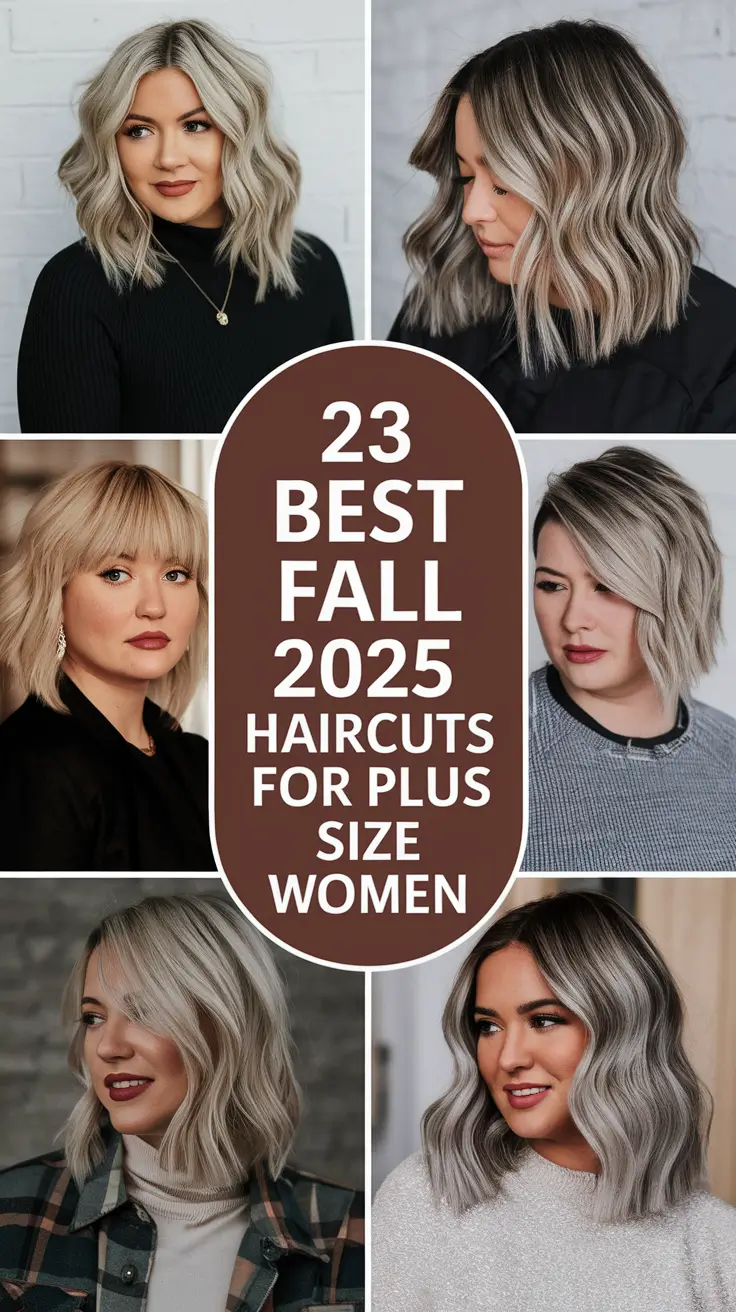 Best Fall 2025 Haircuts for Plus Size Women: Stylish Cuts That Flatter Every Curve