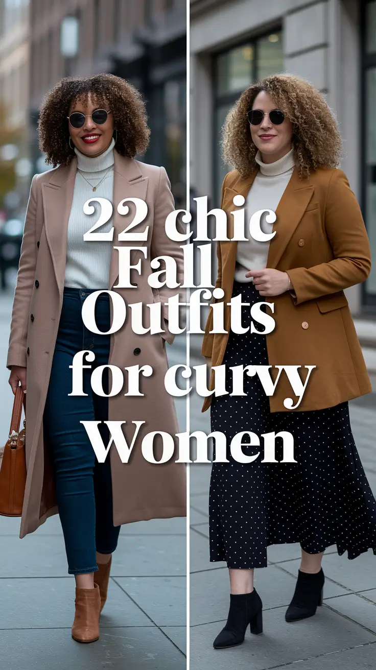 Chic Fall Outfits for Curvy Women in 2025: Casual, Dressy & Totally Wearable Looks