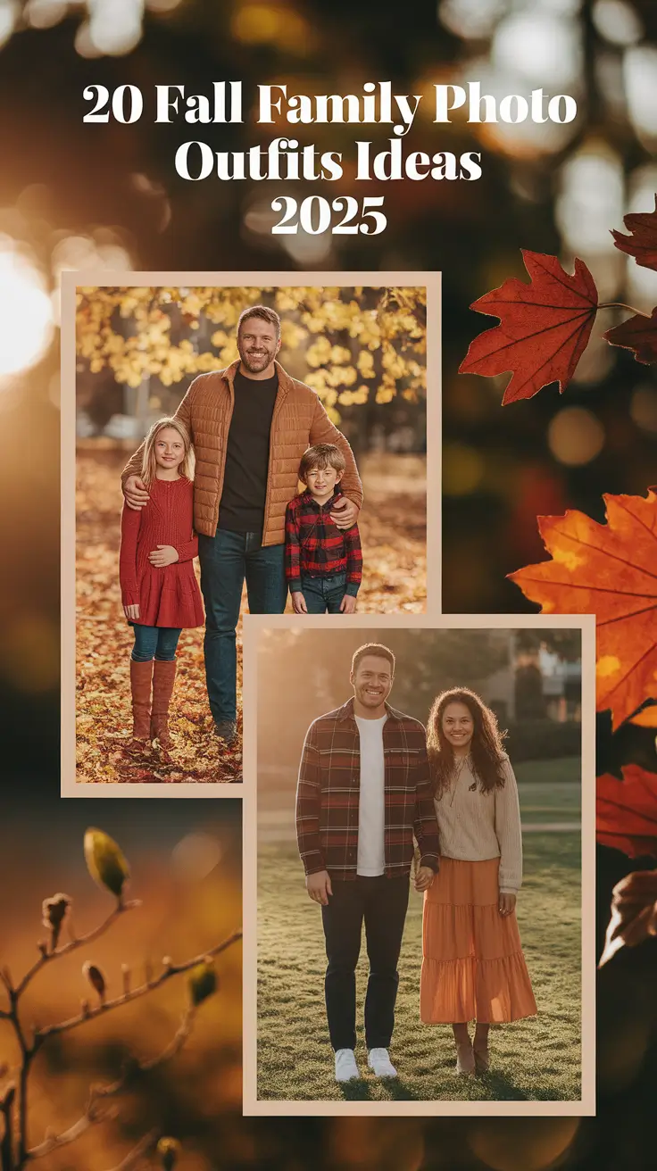 Fall Family Photo Outfits Ideas 2025: Stylish & Cozy Looks for Every Season Mood