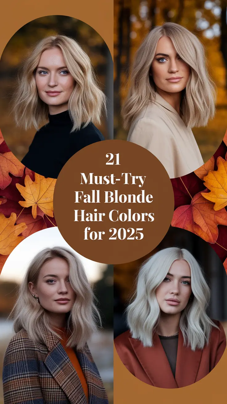 Must-Try Fall Blonde Hair Colors for 2025 That Will Elevate Every Look