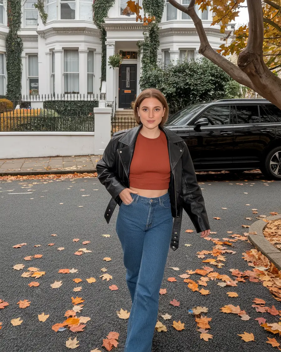 2000s outfits latina women Retro Rocker Meets Modern Minimalism