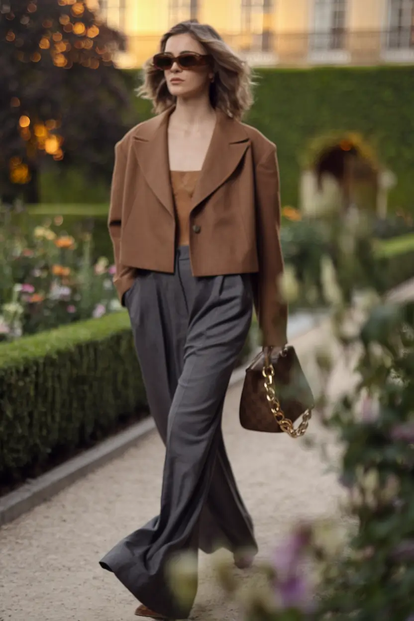 warm fall outfits work Structured Layers for Elevated Simplicity